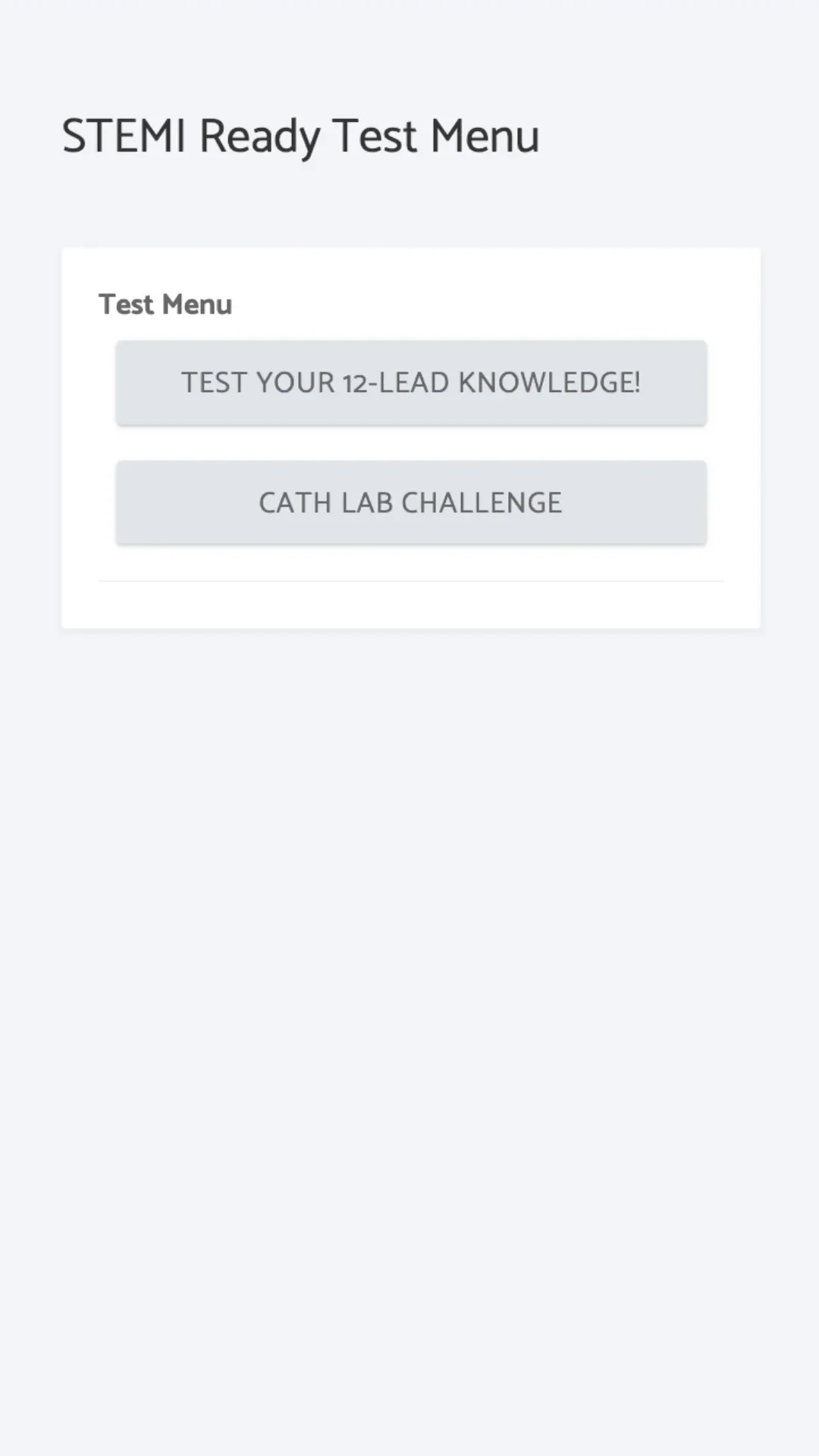 Stemi Practice Test STEMI Ready - Limmer Education