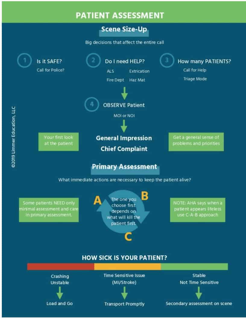 patient Assessment flowchart preview