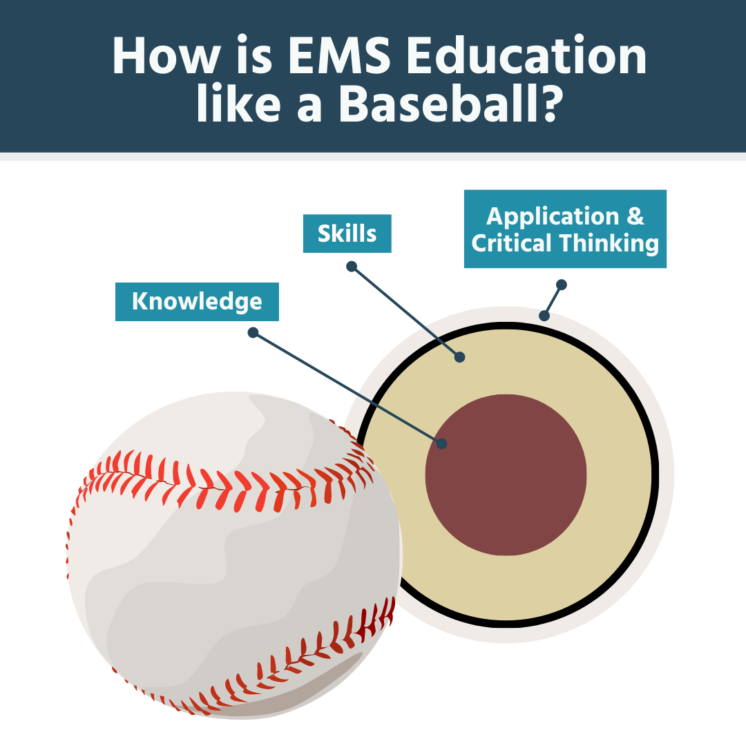 anatomy of a baseball as it relates to ems education