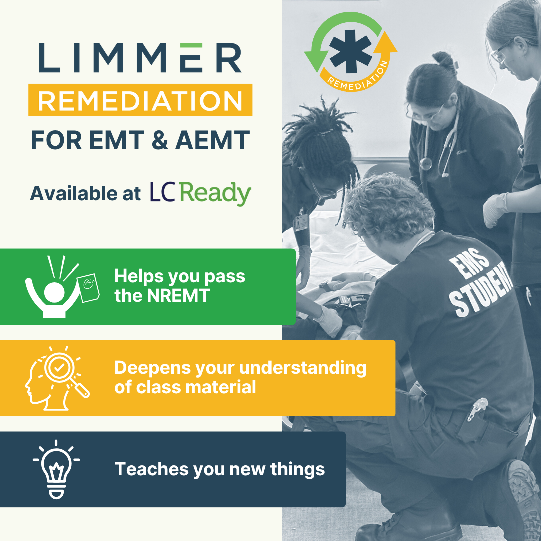 promo graphic for limmer remediation for emt and aemt