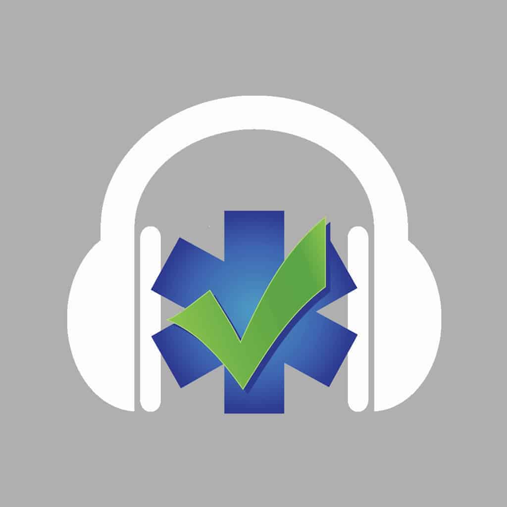 EMT Review Audio logo/icon