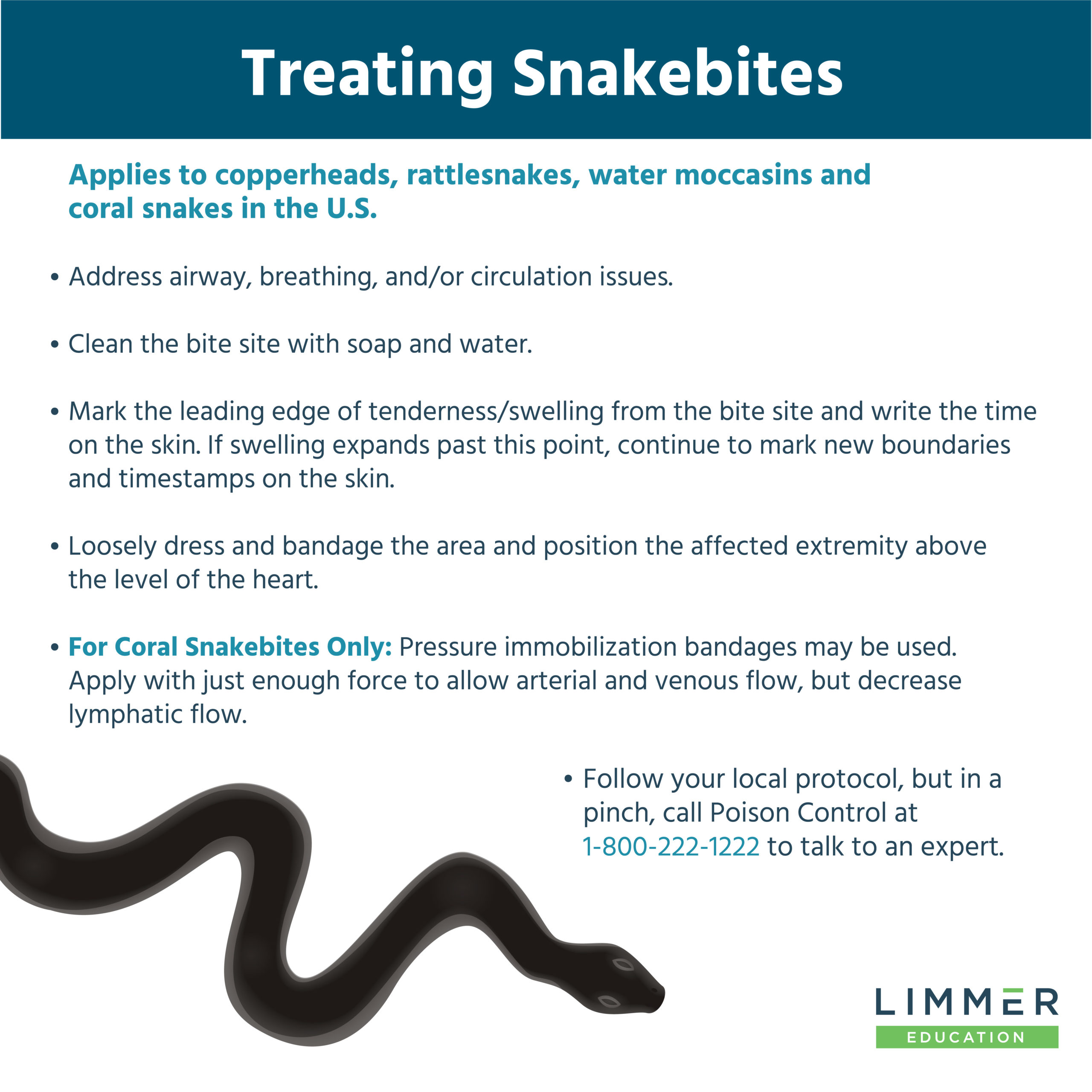 Snake bite treatment