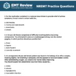thumbnail preview of 25 NREMT practice questions pdf