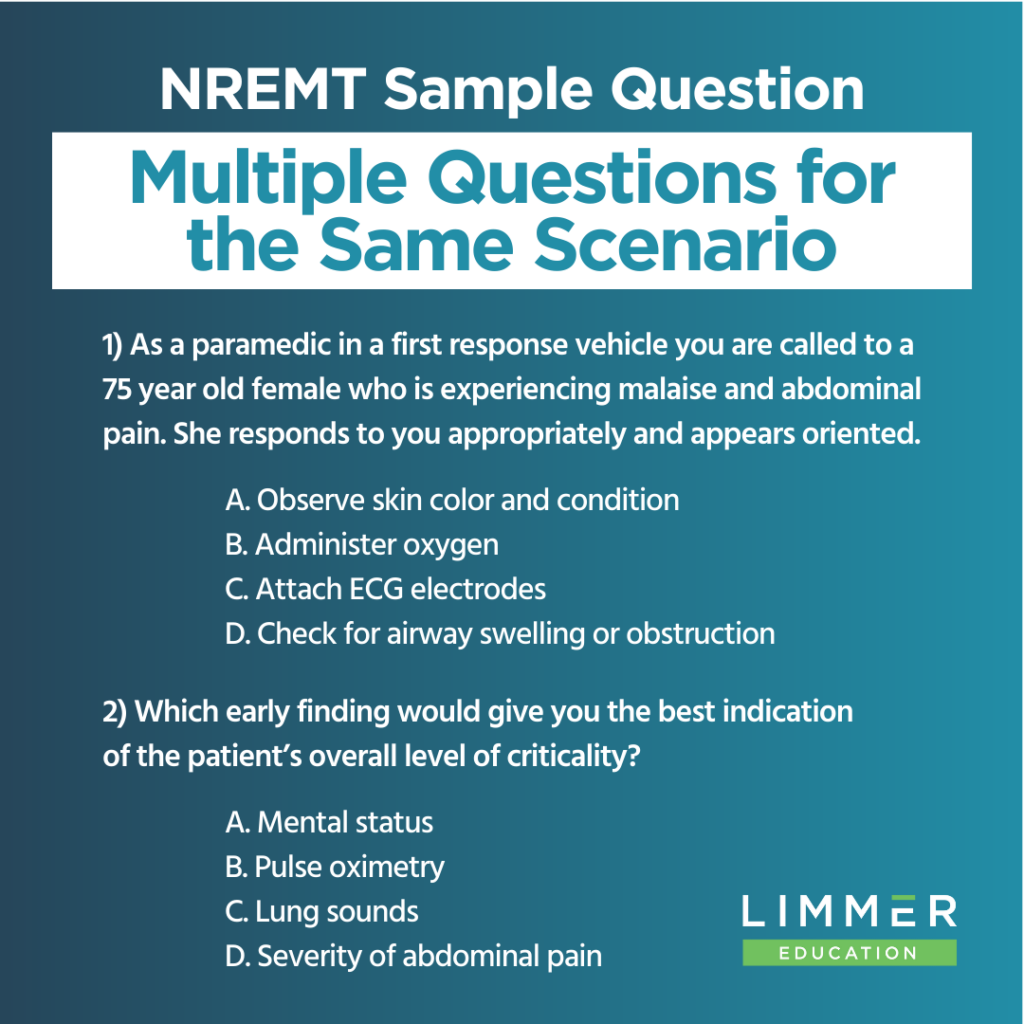 NREMT FAQs Memorizing Meds, New Questions, Lightning Strikes Limmer