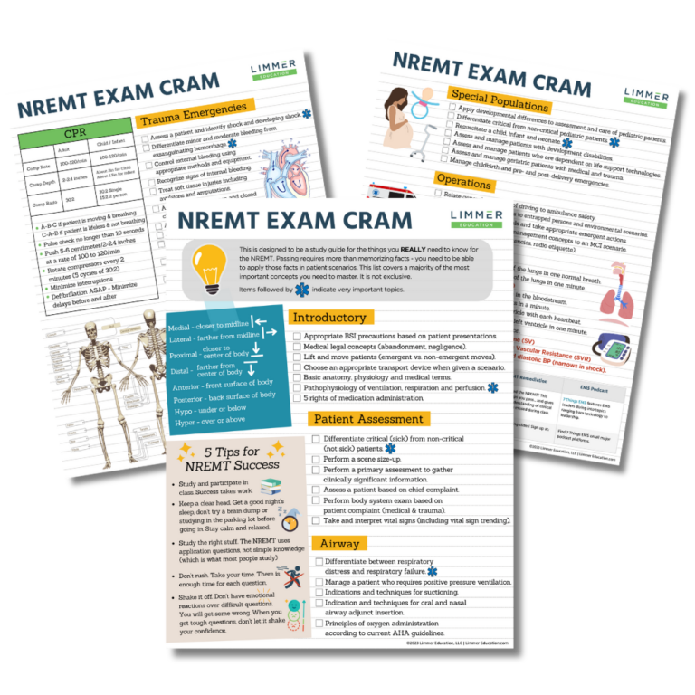 The Ultimate Free NREMT Prep Guide – Limmer Education, LLC